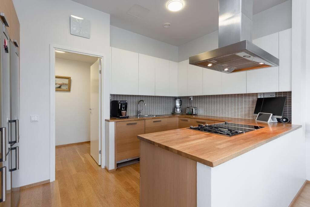 Spacious Home With Four Terrace, Sauna, Sea View Хелзинки Екстериор снимка